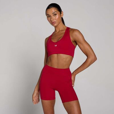 MyProtein Sujetador deportivo con espalda de nadador Training para mujer de MP - Rojo intenso - XS MyProtein Sujetador deportivo con espalda de nadador Training para mujer de MP - Rojo intenso - XS