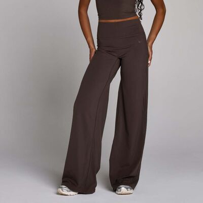 MyProtein Pantalón de pernera ancha Tempo tall para mujer de MP - Café - XXL MyProtein Pantalón de pernera ancha Tempo tall para mujer de MP - Café - XXL
