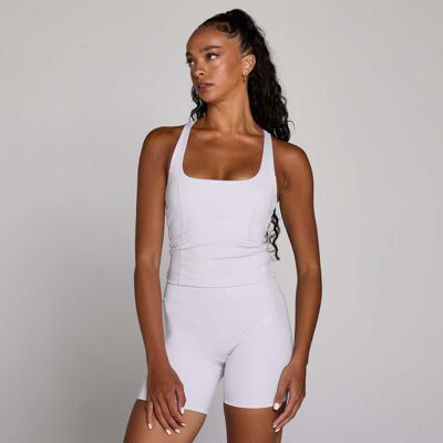 MyProtein Camiseta de tirantes Training con espalda de nadador para mujer de MP - Chalk Dust - XS MyProtein Camiseta de tirantes Training con espalda de nadador para mujer de MP - Chalk Dust - XS