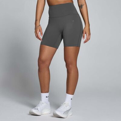 MyProtein Short de cintura alta Tempo para mujer de MP - Gris oscuro - XXL MyProtein Short de cintura alta Tempo para mujer de MP - Gris oscuro - XXL