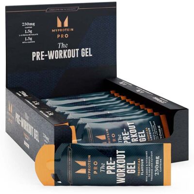 MyProtein Gel Pre-Entreno - 12 x 50g - Tropical MyProtein Gel Pre-Entreno - 12 x 50g - Tropical