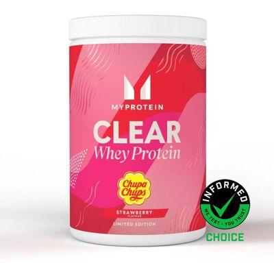 MyProtein Clear Whey Isolate - 20 Porciones - 500g - Fresa - Polvo de proteína MyProtein Clear Whey Isolate - 20 Porciones - 500g - Fresa - Polvo de proteína