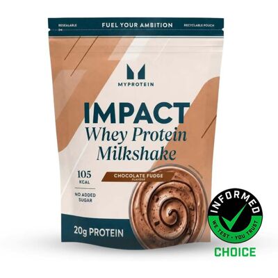 MyProtein Impact Whey Protein Milkshake - 870G - 30raciones - Chocolate y Caramelo (Fudge) MyProtein Impact Whey Protein Milkshake - 870G - 30raciones - Chocolate y Caramelo (Fudge)