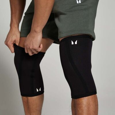 MyProtein Par de rodilleras de entrenamiento unisex de MP - Negro - L MyProtein Par de rodilleras de entrenamiento unisex de MP - Negro - L