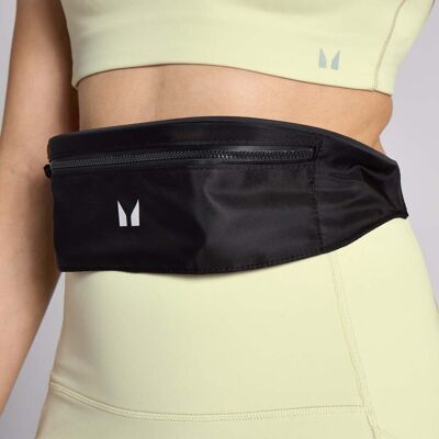MyProtein Bolsa de cinturón para correr de MP - Negro MyProtein Bolsa de cinturón para correr de MP - Negro