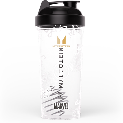 MyProtein Shaker de plástico de Venom de MARVEL - Transparente/negro MyProtein Shaker de plástico de Venom de MARVEL - Transparente/negro