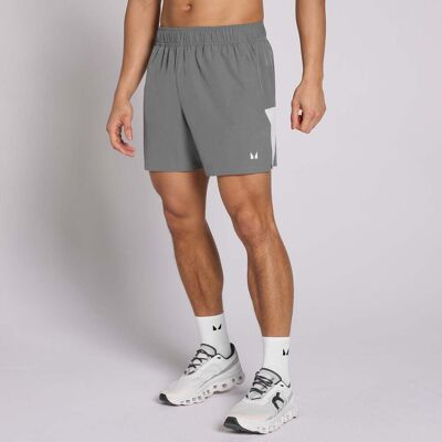 MyProtein Short de entrenamiento de 5 con bolsillos para hombre de MP - Gris acero - XL MyProtein Short de entrenamiento de 5 con bolsillos para hombre de MP - Gris acero - XL