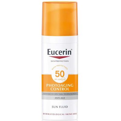 Eucerin? Fluido Solar para Cara Sun Protection SPF 50 50 ml Eucerin? Fluido Solar para Cara Sun Protection SPF 50 50 ml