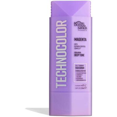 Bondi Sands Technocolor Magenta Self Tanning Face Serum 50ml Bondi Sands Technocolor Magenta Self Tanning Face Serum 50ml