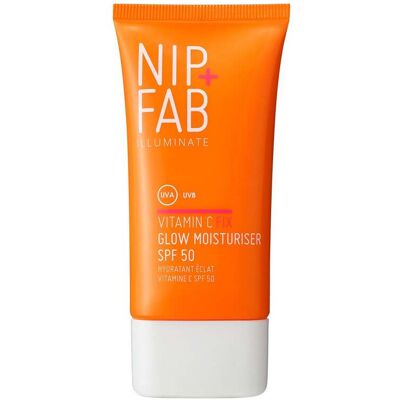 NIP+FAB Vit C Fix Illuminating Moisturiser SPF50 50ml NIP+FAB Vit C Fix Illuminating Moisturiser SPF50 50ml