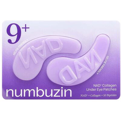 Numbuzin No.9 NAD Collagen Under Eye Patches (Pack of 5) Numbuzin No.9 NAD Collagen Under Eye Patches (Pack of 5)