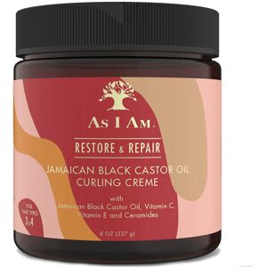 Crema para Rizar de Aceite de Ricino Negro Jamaicano - As I Am 227g Crema para Rizar de Aceite de Ricino Negro Jamaicano - As I Am 227g