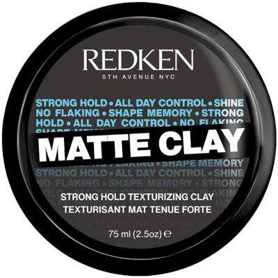 Redken Matte Clay - Arcilla de Textura Fuerte para Hombres y Mujeres Redken Matte Clay - Arcilla de Textura Fuerte para Hombres y Mujeres