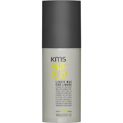 KMS California Hair Play Liquid Wax - Fuerte fijación en gel, flexible - 100ml KMS California Hair Play Liquid Wax - Fuerte fijación en gel, flexible - 100ml