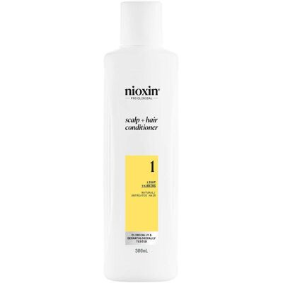 Acondicionador Nioxin Pro Clinical System 1 para cabello natural con leve afinamiento Acondicionador Nioxin Pro Clinical System 1 para cabello natural con leve afinamiento