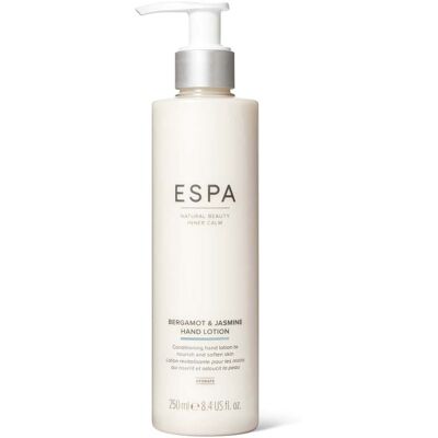 Loción de Manos de Bergamota y Jazmín ESPA - 250ml - Nutritiva y Hidratante Loción de Manos de Bergamota y Jazmín ESPA - 250ml - Nutritiva y Hidratante