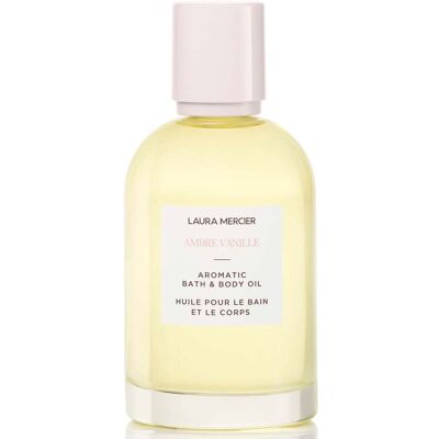 Aceite corporal y de baño Ambre Vanille de Laura Mercier, 100 ml Aceite corporal y de baño Ambre Vanille de Laura Mercier, 100 ml