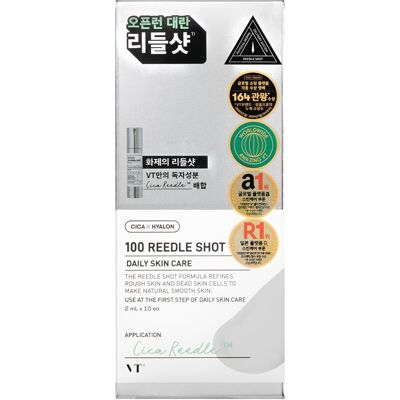 VT Cosmetics VT 100 Reedle Shot Stick Pouch (2ml*10pcs) VT Cosmetics VT 100 Reedle Shot Stick Pouch (2ml*10pcs)