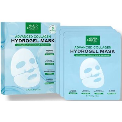 Mario Badescu Advanced Collagen Hydrogel Sheet Mask (Pack of 3) Mario Badescu Advanced Collagen Hydrogel Sheet Mask (Pack of 3)