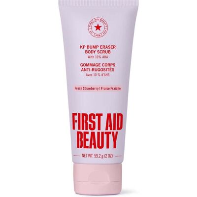 First Aid Beauty KP Bump Eraser Body Scrub with 10% AHA – Fresh Strawberry 56.7g First Aid Beauty KP Bump Eraser Body Scrub with 10% AHA – Fresh Strawberry 56.7g