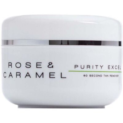 Rose & Caramel Purity Excel 60 Second Self Tan Remover 100ml Rose & Caramel Purity Excel 60 Second Self Tan Remover 100ml
