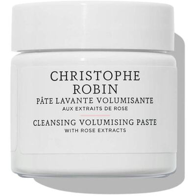 Christophe Robin New Cleansing Volumising Paste with Pure Rassoul Clay and Rose 40ml Christophe Robin New Cleansing Volumising Paste with Pure Rassoul Clay and Rose 40ml
