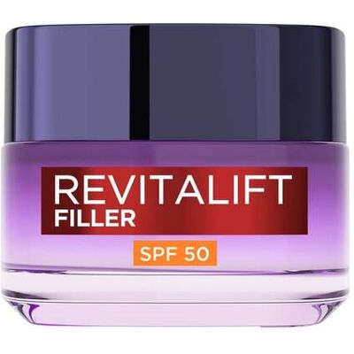 L'Oréal Paris Revitalift Filler Ácido Hialurónico SPF50 Crema de Día L'Oréal Paris Revitalift Filler Ácido Hialurónico SPF50 Crema de Día