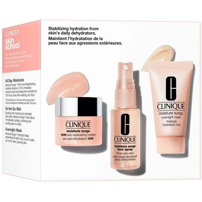 Set Clinique Moisture Surge con Hidratante Auto-Reponedor 100H (3 piezas) Set Clinique Moisture Surge con Hidratante Auto-Reponedor 100H (3 piezas)