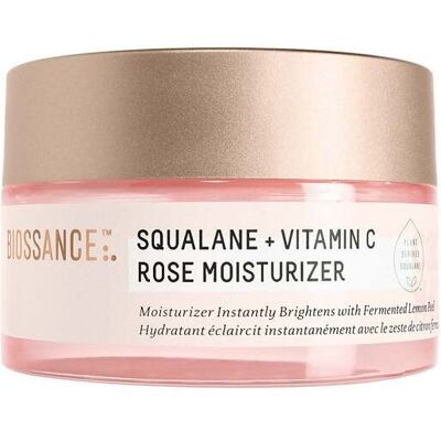 Humectante de Rosa con Esqualano y Vitamina C de Biossance - Hidratante Humectante de Rosa con Esqualano y Vitamina C de Biossance - Hidratante