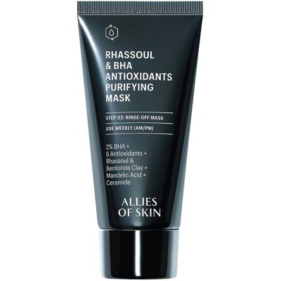 Allies of Skin Rhassoul & BHA Antioxidants Mascarilla Purificante - Enfrenta el Futuro Allies of Skin Rhassoul & BHA Antioxidants Mascarilla Purificante - Enfrenta el Futuro