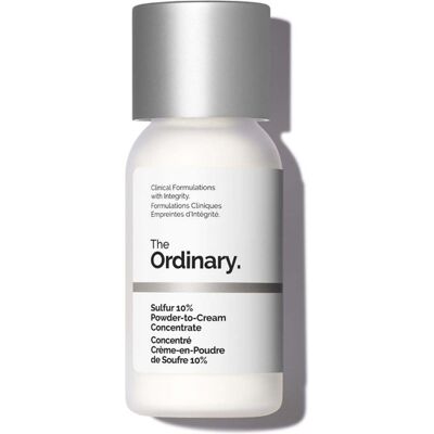 The Ordinary Sulfur 10% Powder-to-Cream Concentrate 5g The Ordinary Sulfur 10% Powder-to-Cream Concentrate 5g