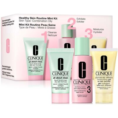 Clinique Healthy Skin Routine Mini Kit Skin Type: Combination Oily Clinique Healthy Skin Routine Mini Kit Skin Type: Combination Oily