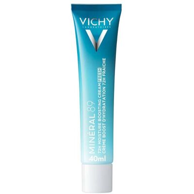 Vichy Minéral 89 72 Hr Hyaluronic Acid Moisture Boosting Cream for All Skin Types 40ml Vichy Minéral 89 72 Hr Hyaluronic Acid Moisture Boosting Cream for All Skin Types 40ml