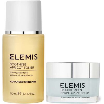 Elemis Pro Collagen Marine Cream SPF30 30ml and Soothing Apricot Toner 50ml Duo Elemis Pro Collagen Marine Cream SPF30 30ml and Soothing Apricot Toner 50ml Duo