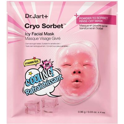 Dr.Jart+ Cryo Sorbet™ Icy Facial Mask - 4 Pack Dr.Jart+ Cryo Sorbet™ Icy Facial Mask - 4 Pack