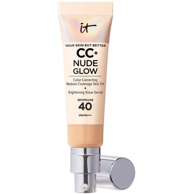 IT Cosmetics Base de Maquillaje Media - Your Skin But Better CC + Nude Glow SPF 40 IT Cosmetics Base de Maquillaje Media - Your Skin But Better CC + Nude Glow SPF 40