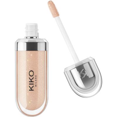 KIKO Milano 3D Hydra Lipgloss 6.5ml (Various Shades) - 02 Natural Beige KIKO Milano 3D Hydra Lipgloss 6.5ml (Various Shades) - 02 Natural Beige