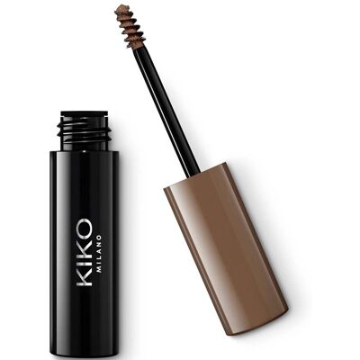 KIKO Milano Eyebrow Fibers Coloured Mascara 4.2ml (Various Shades) - 05 Deep Brunette KIKO Milano Eyebrow Fibers Coloured Mascara 4.2ml (Various Shades) - 05 Deep Brunette