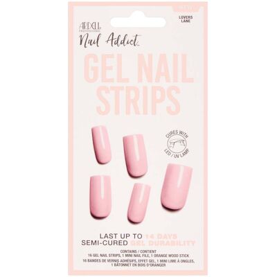 Ardell LED Gel Colour Nail Strips - Lovers Lane Ardell LED Gel Colour Nail Strips - Lovers Lane