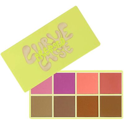 Made By Mitchell Curve Case Pressed Powder Blusher Palette (Various Shades) - Light Made By Mitchell Curve Case Pressed Powder Blusher Palette (Various Shades) - Light
