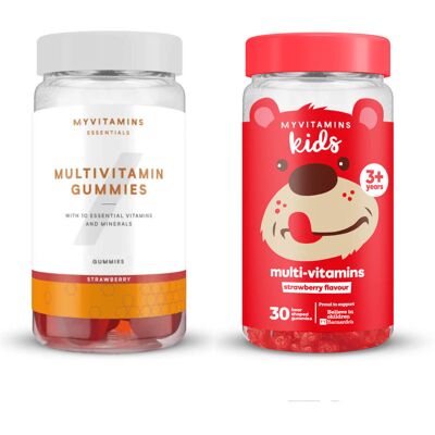 Myvitamins Gominolas de Multivitaminas - Fresa - 30 gomitas Myvitamins Gominolas de Multivitaminas - Fresa - 30 gomitas