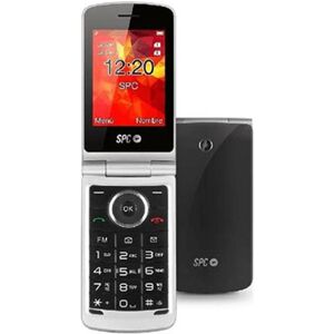 Spc 2318n teléfono móvil senior opal negro - pantalla 7.1cm - teclas grandes - ag