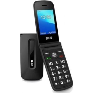 Telecom 2325n teléfono móvil spc titan para personas mayores/ negro