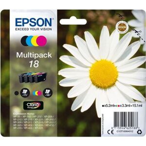 Epson c13t18064012 multipack tinta 4 colores 18 claria home c13t18064010