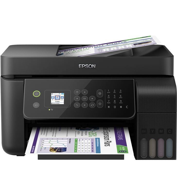 Epson multifunción recargable color ecotank et-4700 wifi/ fax/ negra 8715946651880