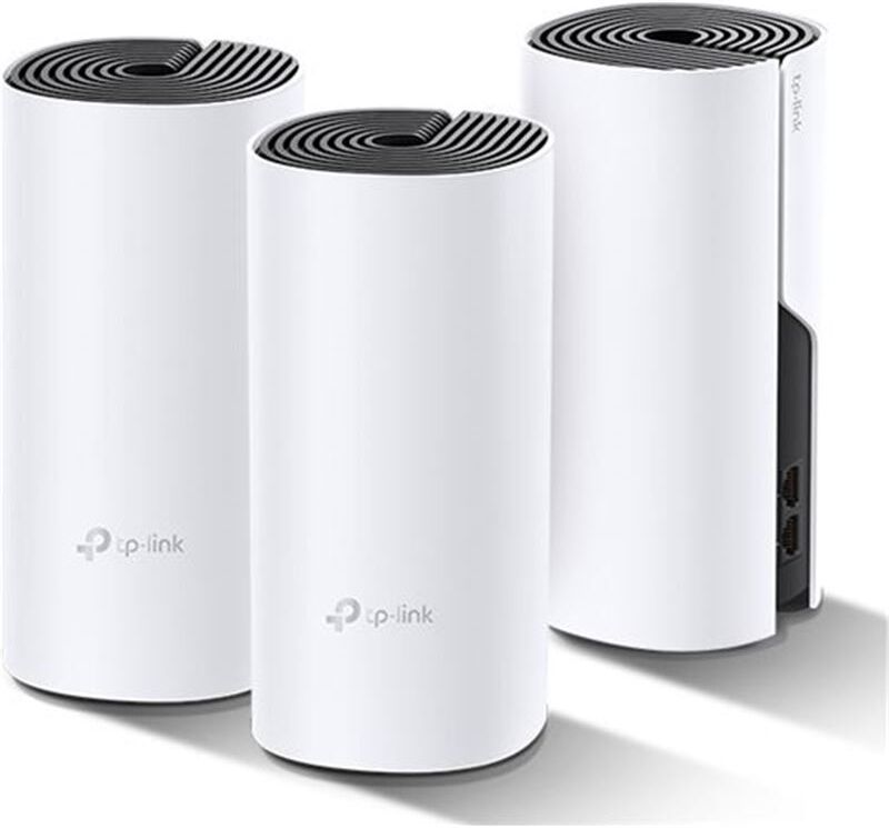 Tplink deco p9(3 pack) sistema wifi híbrido mesh tp-link deco p9 (3 pack) - ac1200 + homeplug av10