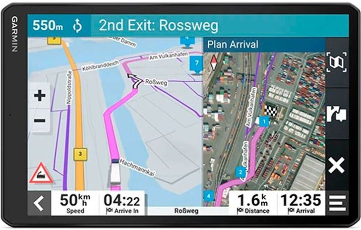 Garmin +26470 #14 dezl lgv1010 / navegador gps para camiones 10'' con mapas europa 010-02741-15