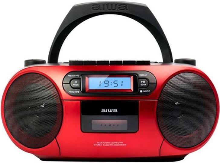 Aiwa bbtc550rd radio cd boombox radio radio