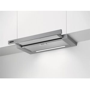 Zanussi zfp416x campana extraíble «line up» de 60 cm con tres niveles de potencia potencia máxima 440 m3/h y nivel de ruido de 6