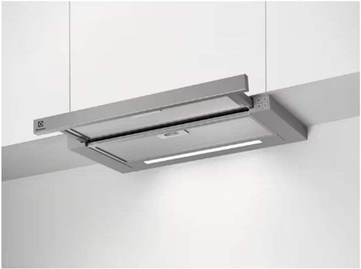 Electrolux lfp416x campana extractora extraíble 60cm serie 300 ledlights de clase c